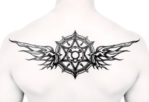 The human transmutation symbol from full metal alchemist tattoo idea