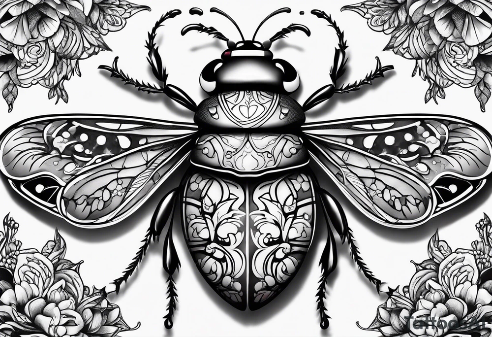big bug tattoo idea