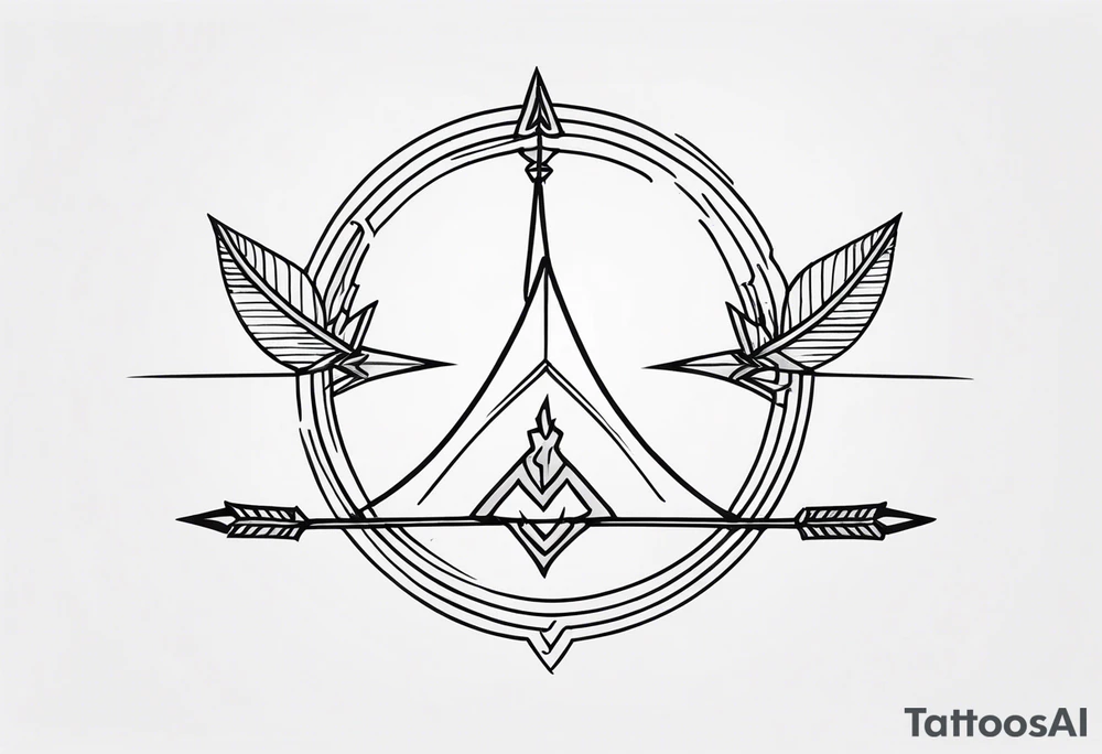 Arrow tattoo idea