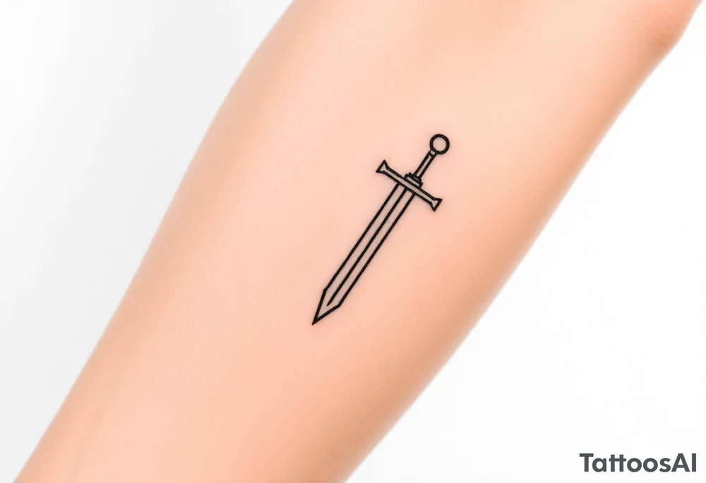 Sword tattoo idea