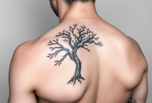 Entire arm sleeve tattoo like a tree on the srm tattoo idea