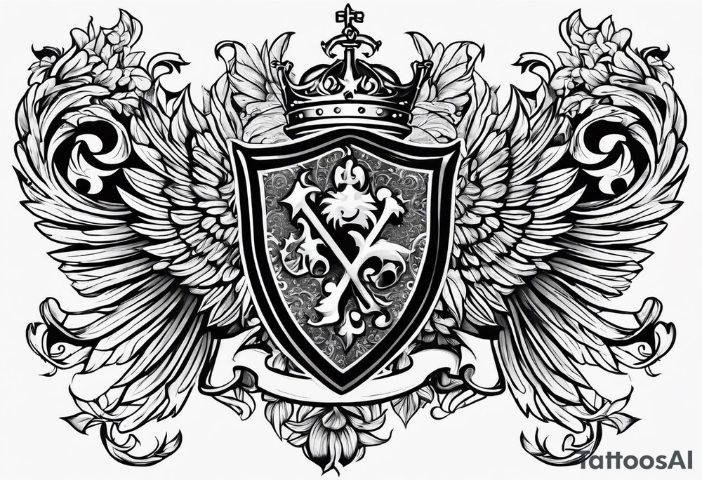 family crest tattoo idea