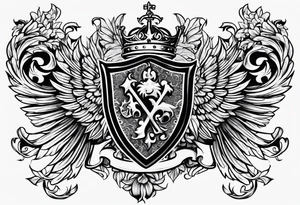 family crest tattoo idea