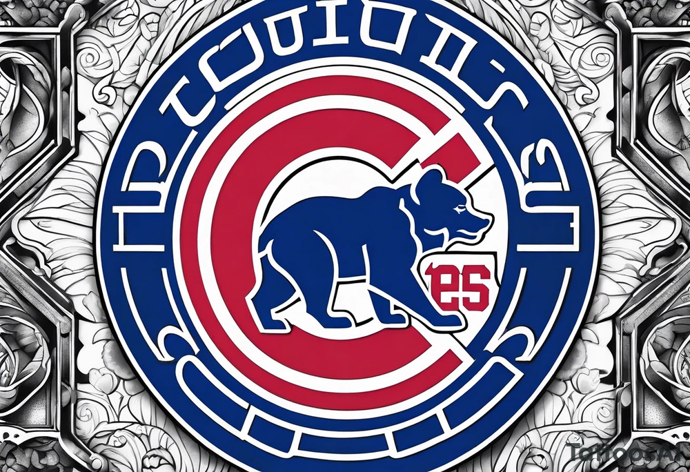 Chicago Cubs W tattoo idea