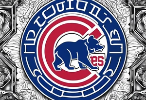 Chicago Cubs W tattoo idea