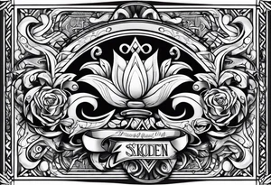 SKODEN tattoo idea