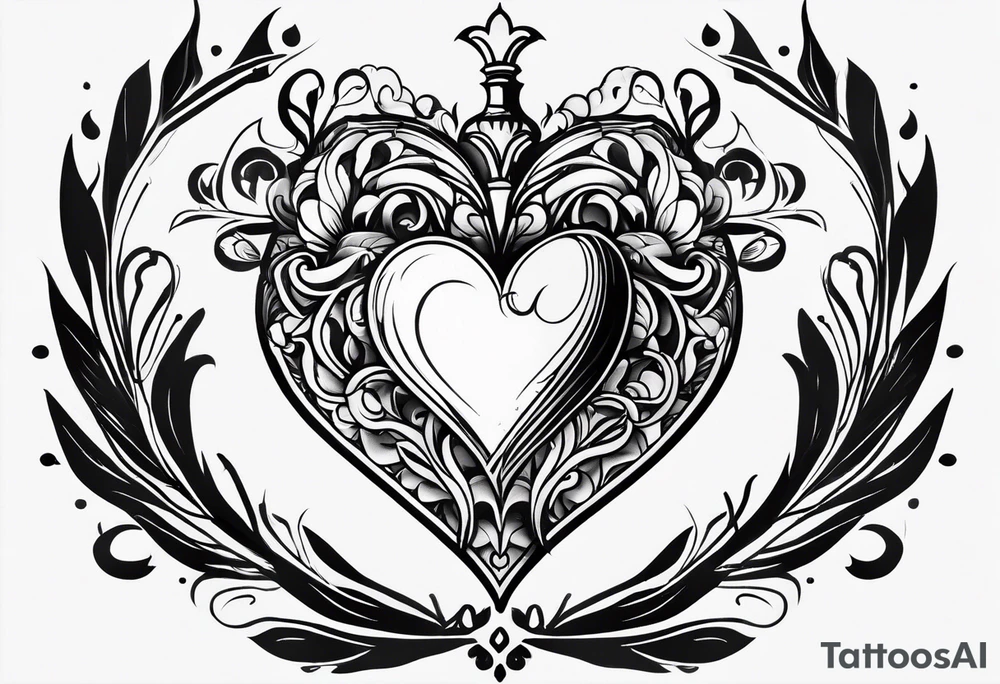 heart tattoo tattoo idea
