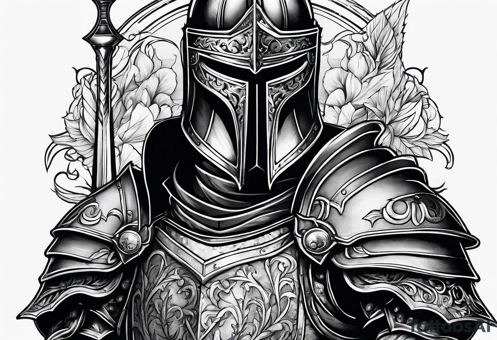knight tattoo idea