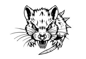 Ratatosk, but dangerous tattoo idea