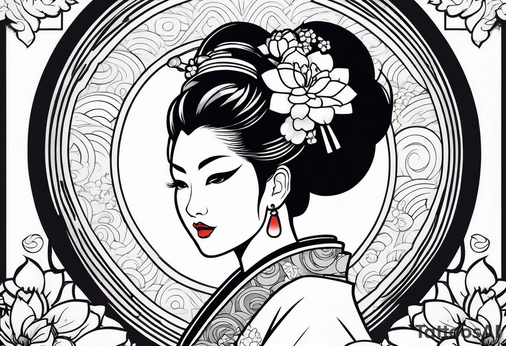 Geisha tattoo idea