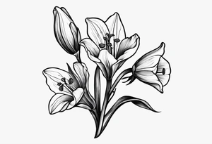 bluebell tattoo idea