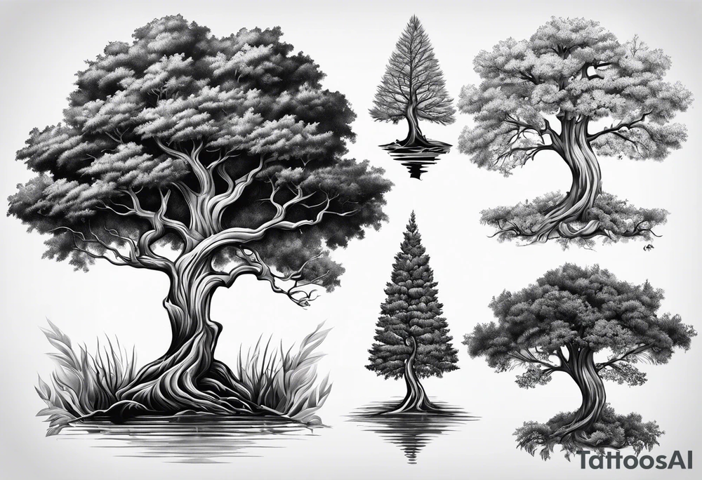 tree tattoo idea