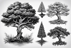 tree tattoo idea