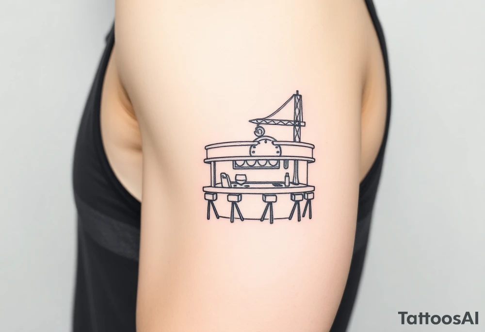 50’s diner inspired tattoo idea