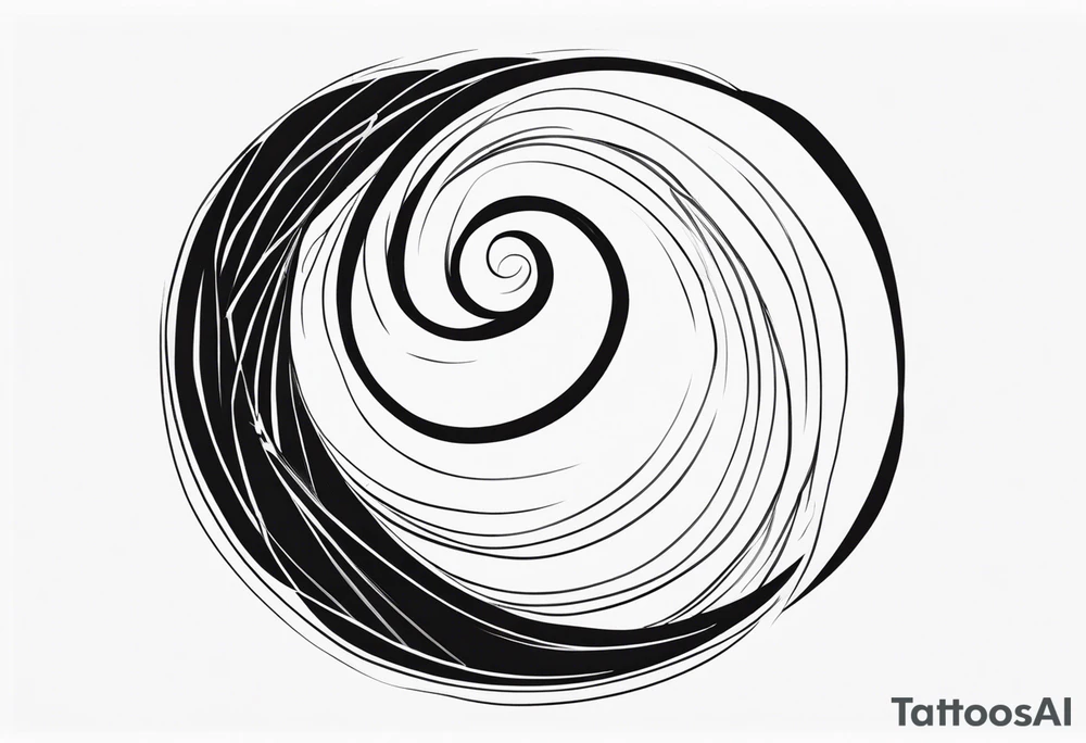 spiral tattoo idea