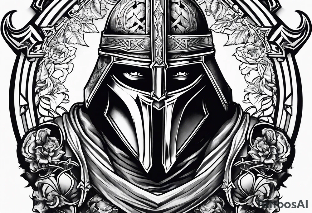 crusader tattoo idea