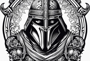 crusader tattoo idea