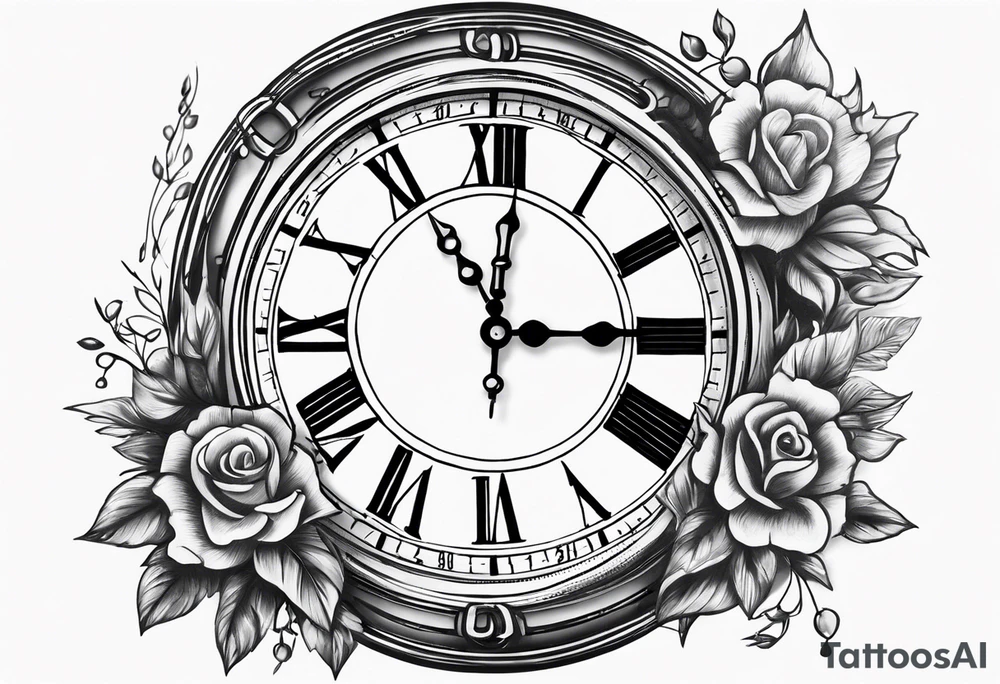 Hayden clock time born 3:15 and date of birth 13/05/19 tattoo idea