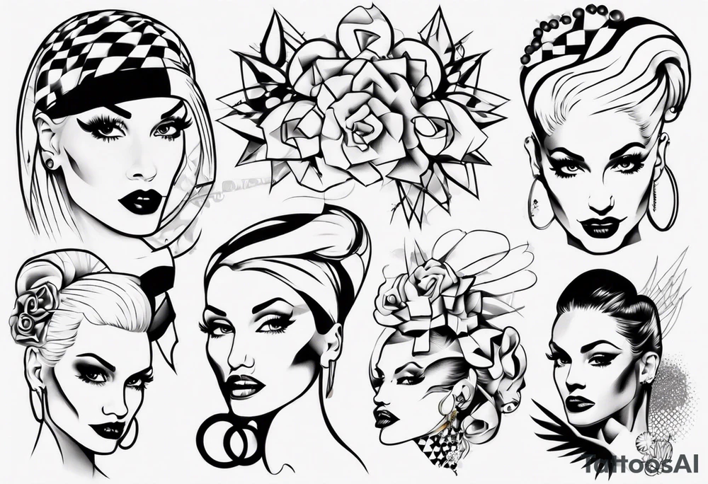 gwen stefani tattoo idea
