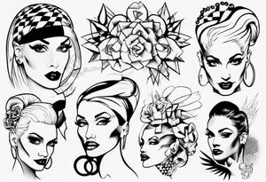 gwen stefani tattoo idea