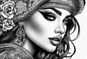 Honor Love Respect tattoo idea