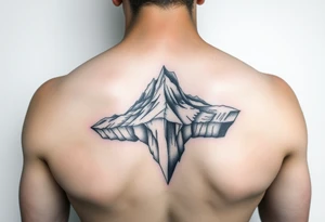 titanic and iceberg tattoo idea