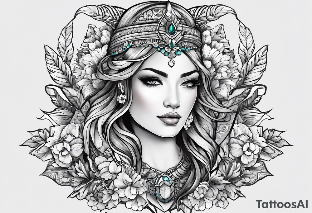Pe humana tattoo idea
