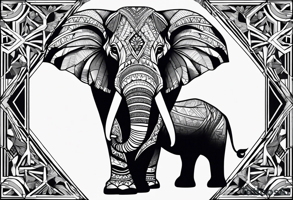 elefante de anuel tattoo idea