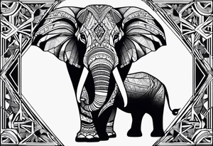 elefante de anuel tattoo idea