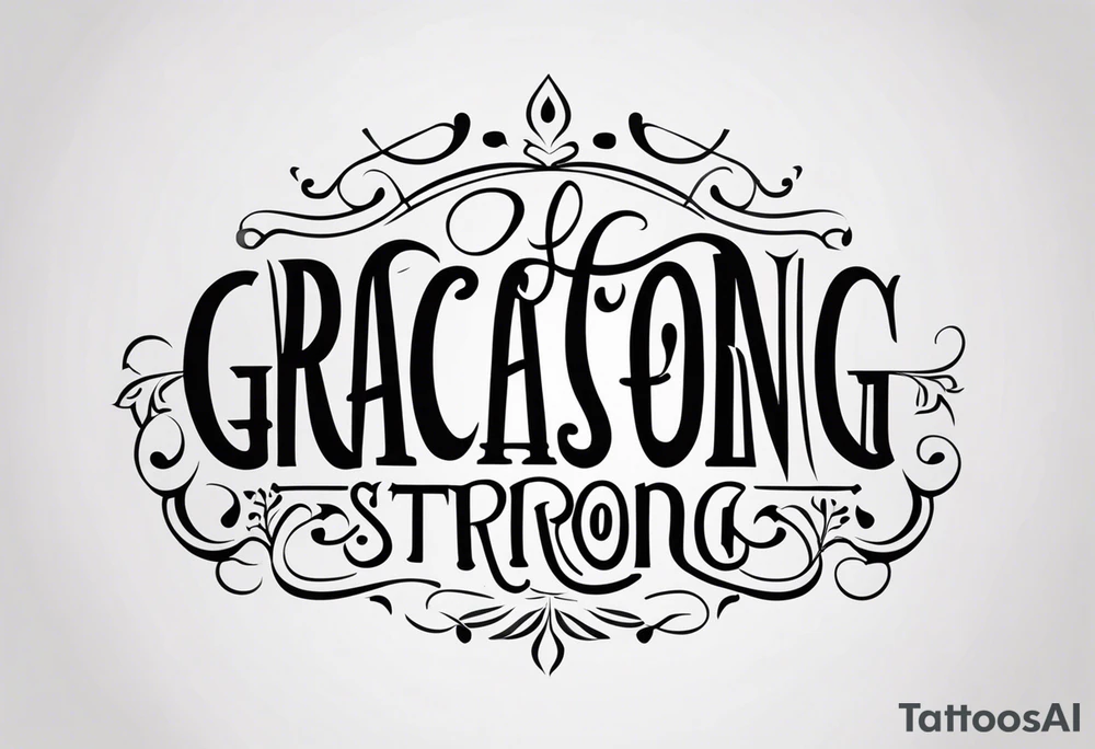 GracieStrong tattoo idea