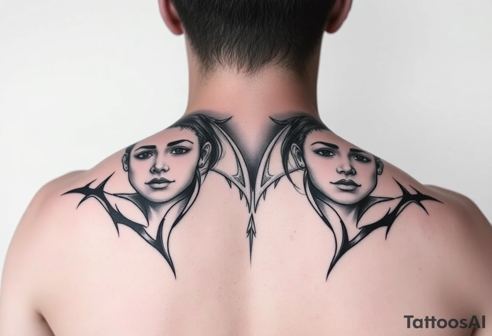 Mother with two sons 1 and half years apart ideas for a women tattoo idea