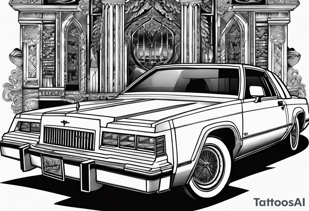 1984 Chrysler lebaron tattoo idea