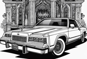1984 Chrysler lebaron tattoo idea