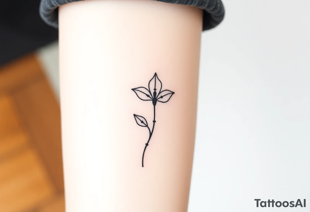 Trillium tattoo idea