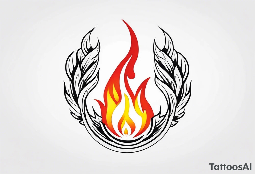 fire tattoo idea