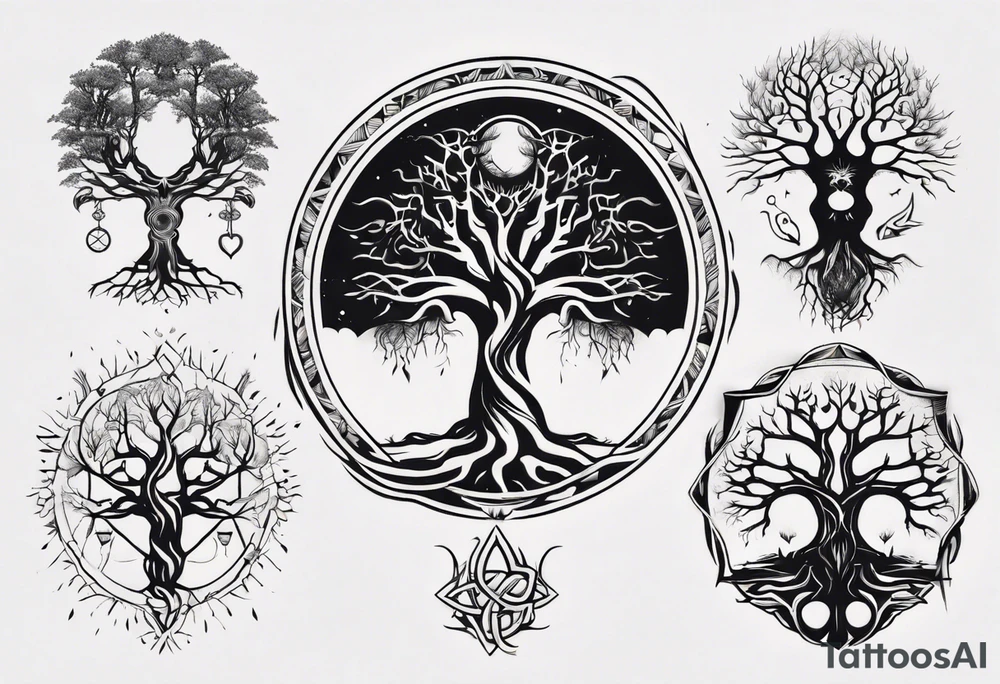 yggdrasil tattoo idea