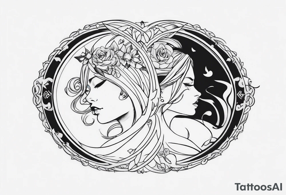 Lady dian seven deadly sins tattoo idea