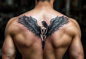 Transgender Angel tattoo idea