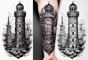 tower tattoo idea