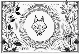 What animal symbolizes healing tattoo idea