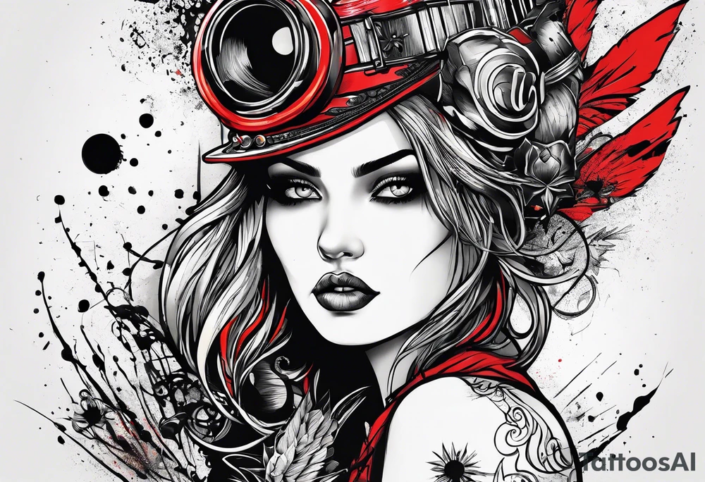 Punk grunge tattoo idea