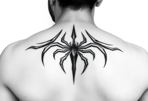Ambigram of “star wars” and spiderman tattoo idea