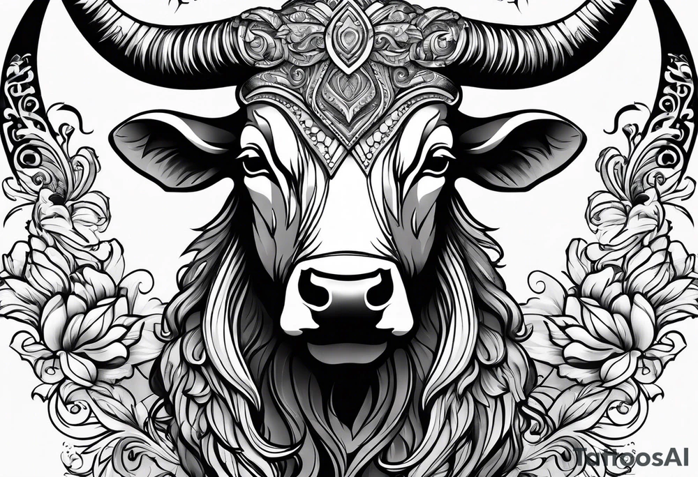 Taurus tattoo idea