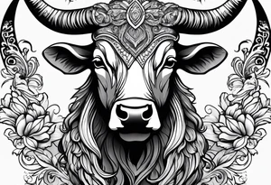 Taurus tattoo idea
