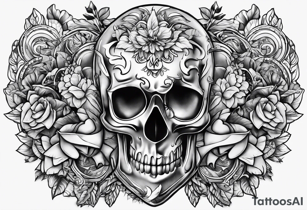 make money not friends tattoo idea