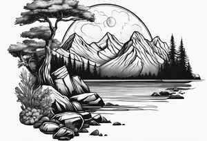 geology tattoo idea