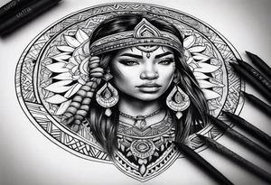 Inka tattoo tattoo idea