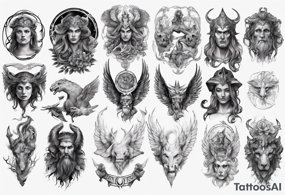 mythology tattoo idea