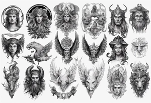 mythology tattoo idea