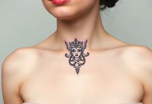 Small Medusa tattoo idea